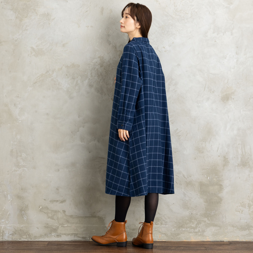 【sabstreet bis】【web限定】 起毛シャツワンピース14