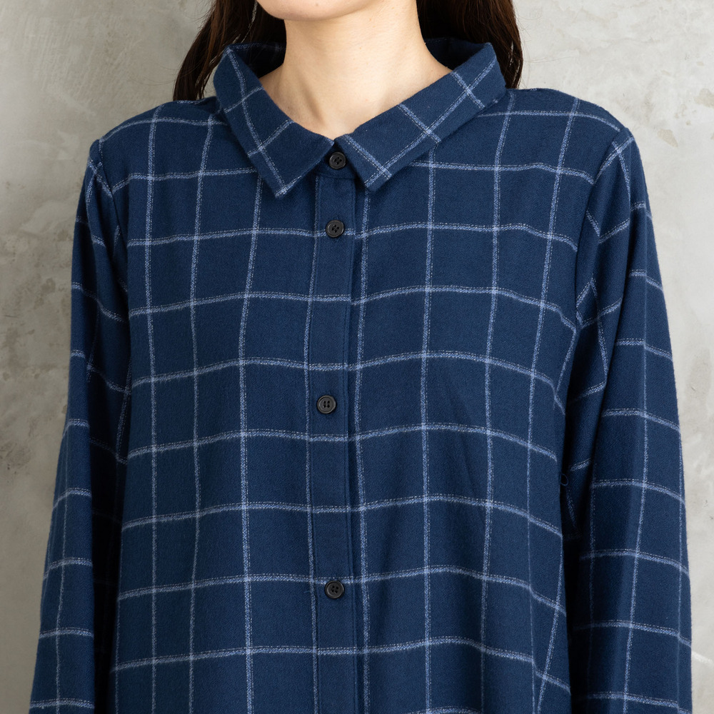 【sabstreet bis】【web限定】 起毛シャツワンピース16