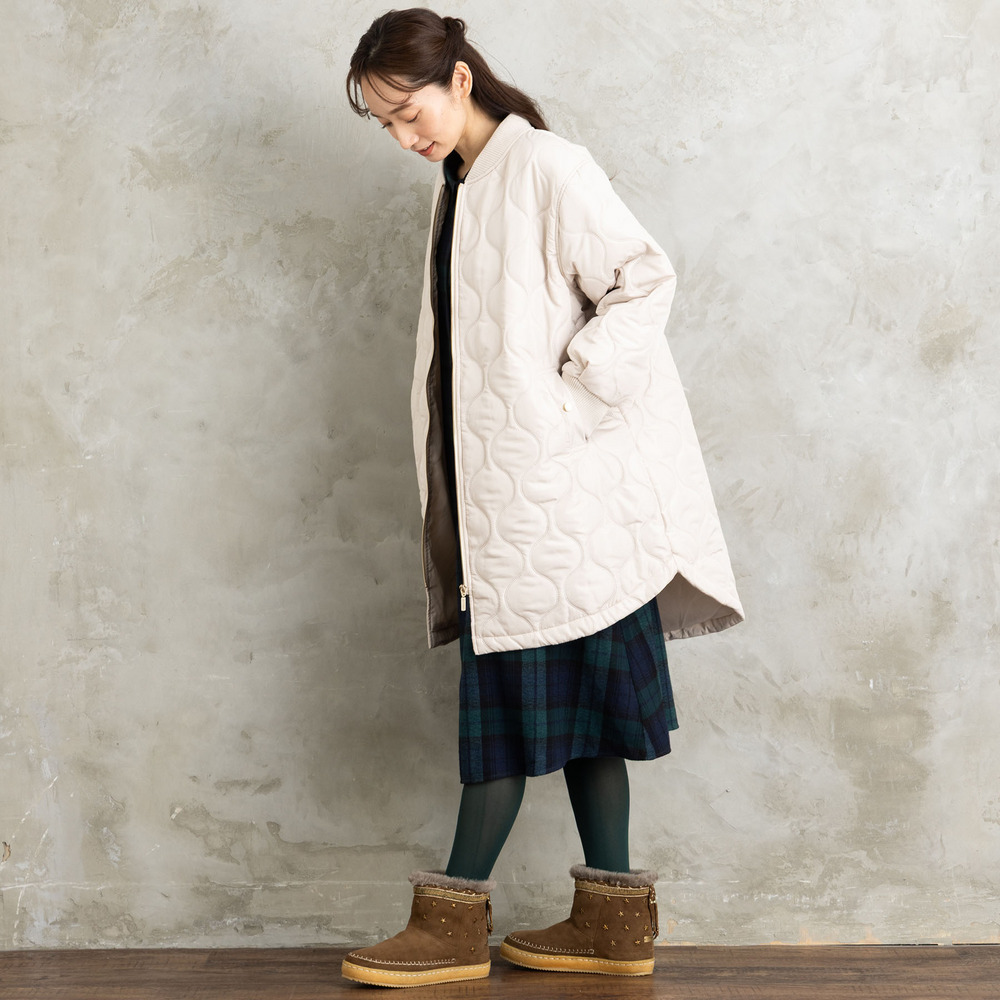 【sabstreet bis】【web限定】 起毛シャツワンピース8