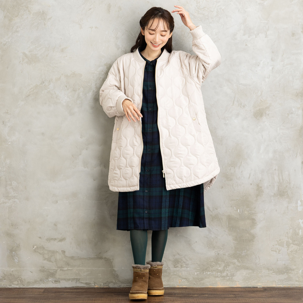 【sabstreet bis】【web限定】 起毛シャツワンピース9