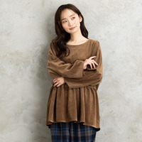 【sabstreet bis】【web限定】 カットコーデュロイプルオーバー