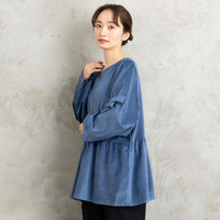 【sabstreet bis】【web限定】 カットコーデュロイプルオーバー