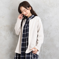 【sabstreet bis】【web限定】ドットボタンカーディガン