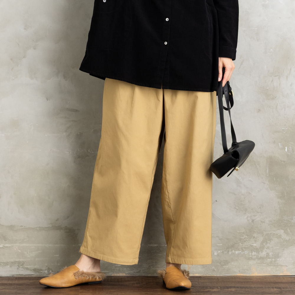 【sabstreet bis】【web限定】 【発熱保湿加工】イージーパンツ1