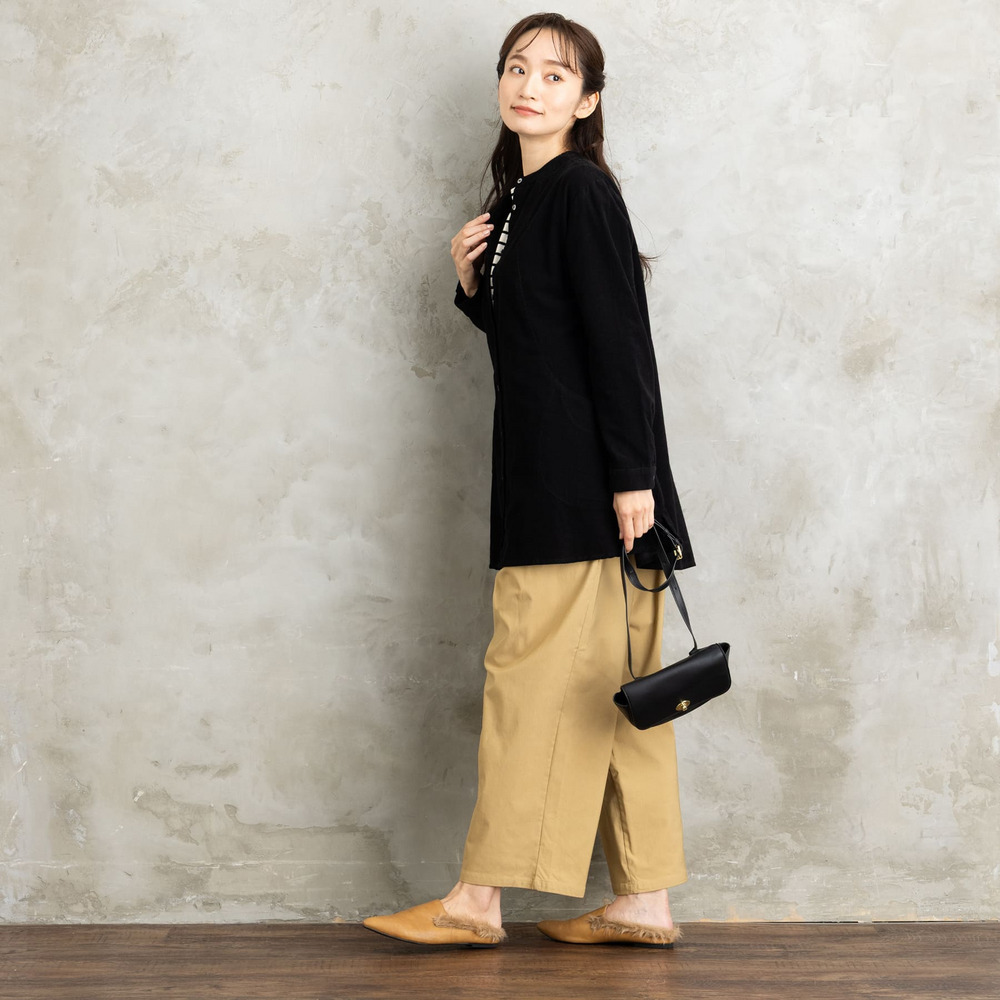 【sabstreet bis】【web限定】 【発熱保湿加工】イージーパンツ5