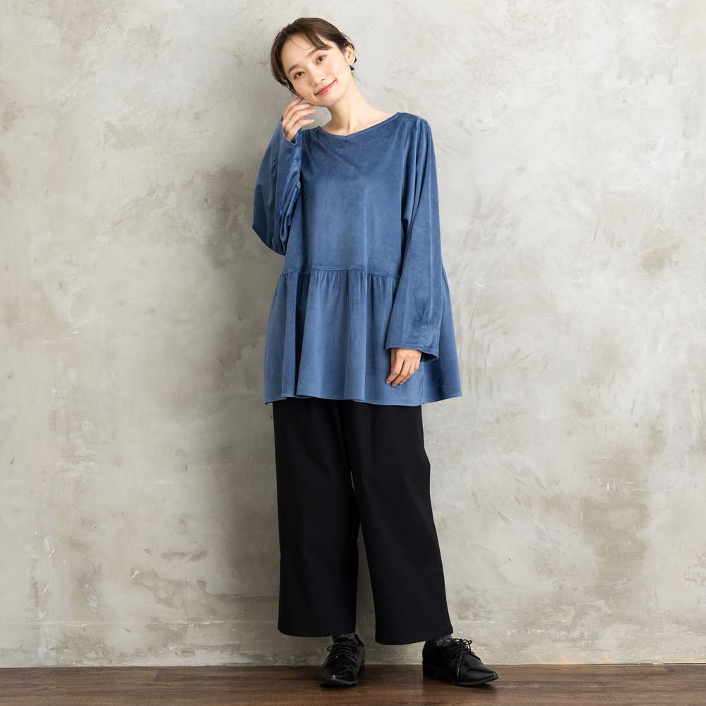 【sabstreet bis】【web限定】 【発熱保湿加工】イージーパンツ8