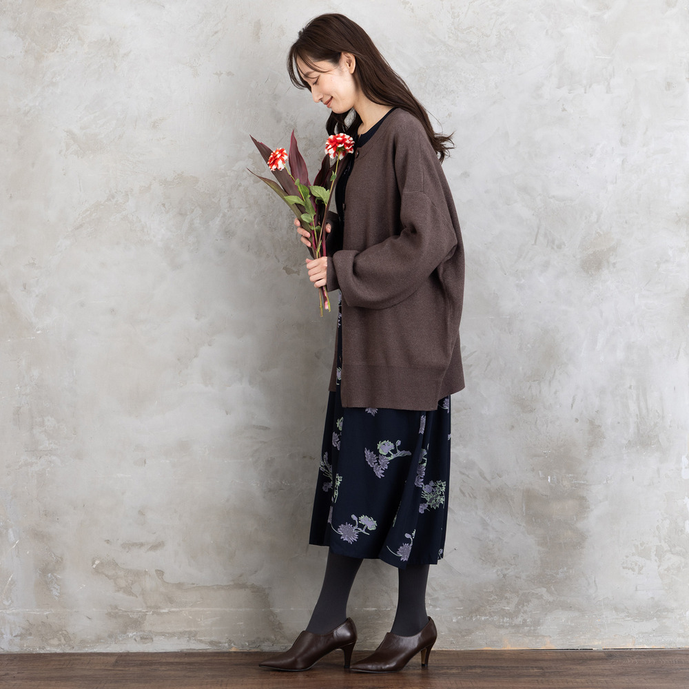 クルーネックカーディガン3