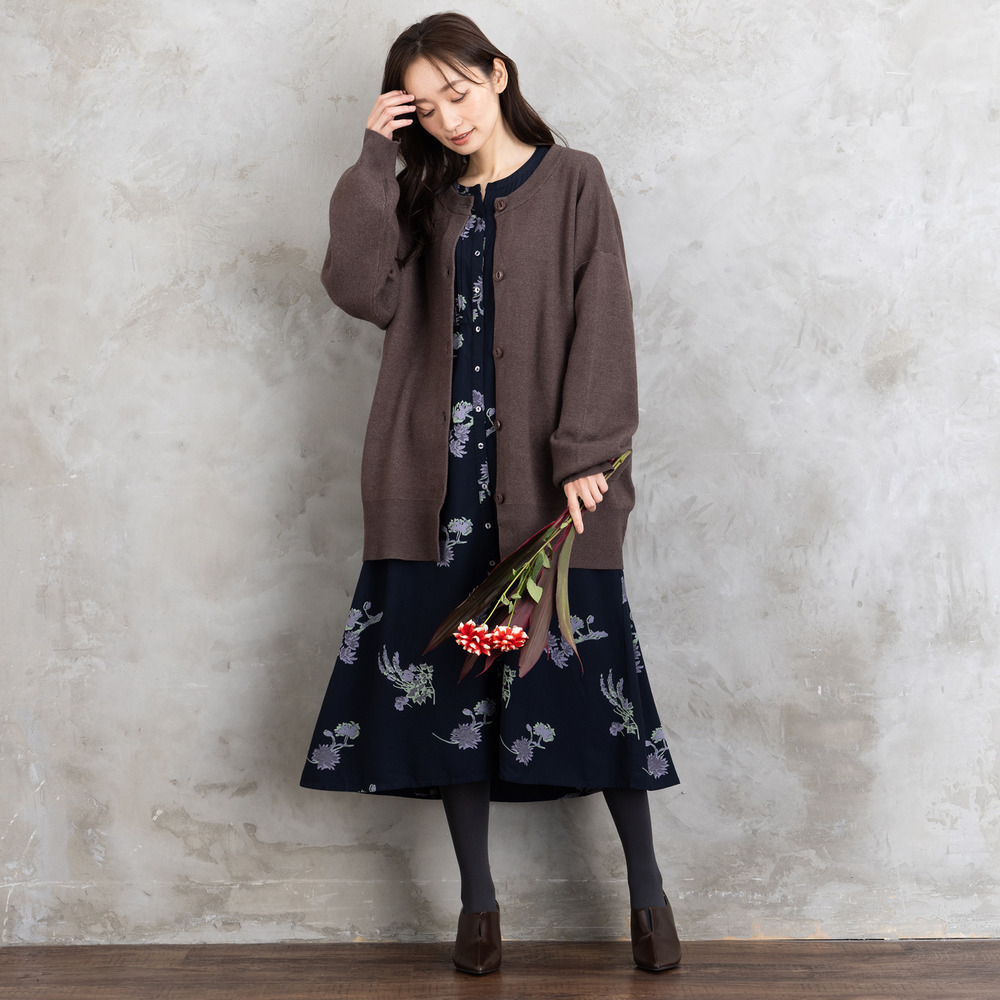 クルーネックカーディガン4