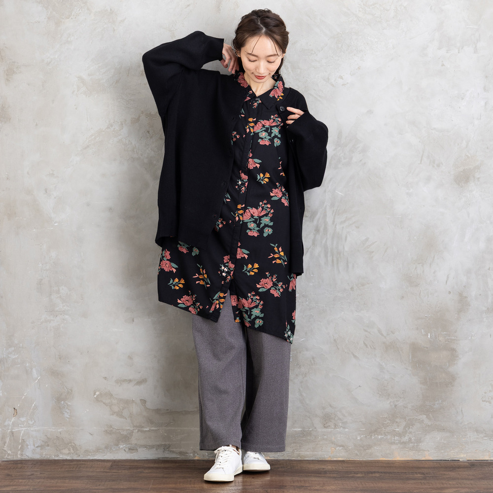 クルーネックカーディガン5