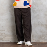 ウールライクワイドパンツ