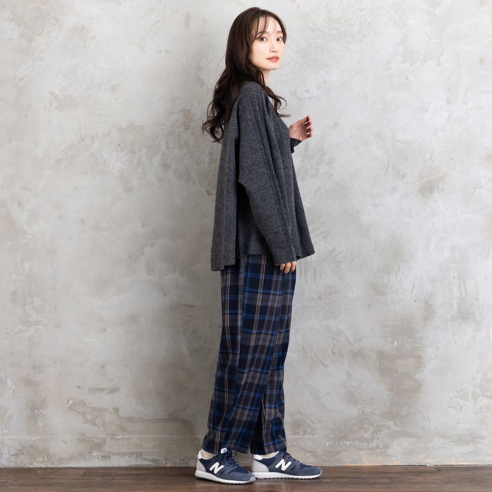 【sabstreet bis】【web限定】 Aラインケーブルニットプルオーバー14