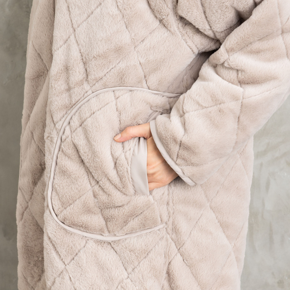 21号(6L~) ファー×キルティングリバーシブルコート28