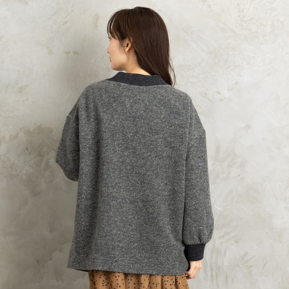 21号(6L~) イタリアンエアリーリブデザインジップブルゾン10