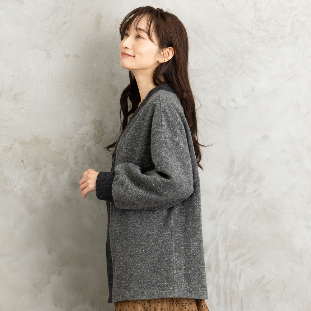 21号(6L~) イタリアンエアリーリブデザインジップブルゾン9