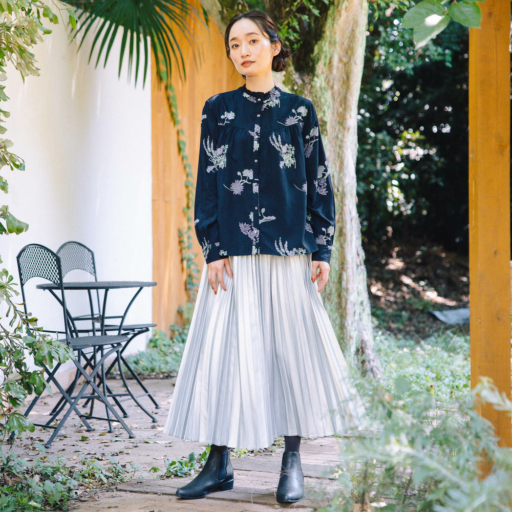 21号(6L~) レザーライクプリーツスカート15