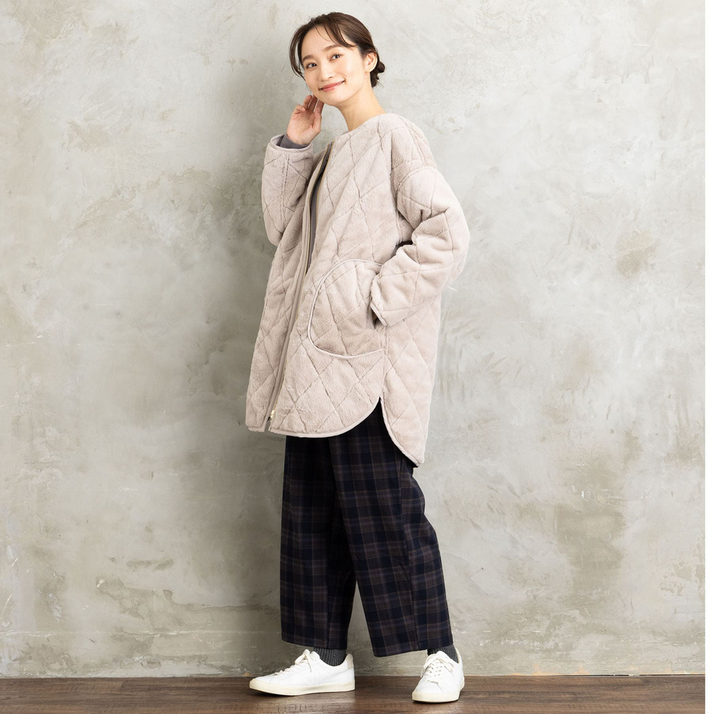 21号(6L~) 両面起毛セミワイドパンツ17