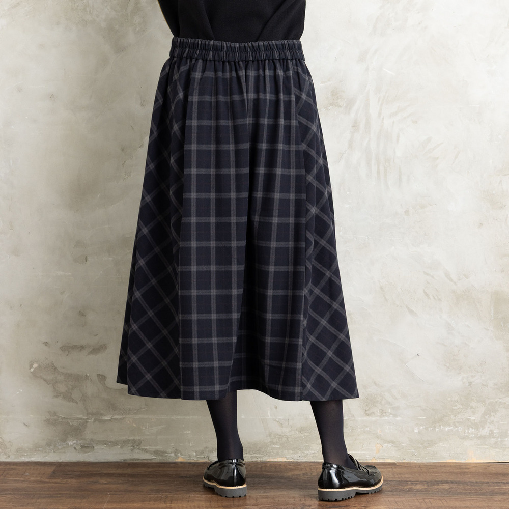 21号(6L~) 両面起毛チェックスカート11