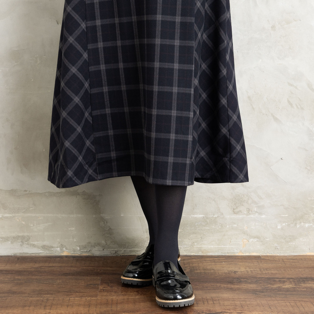 21号(6L~) 両面起毛チェックスカート14