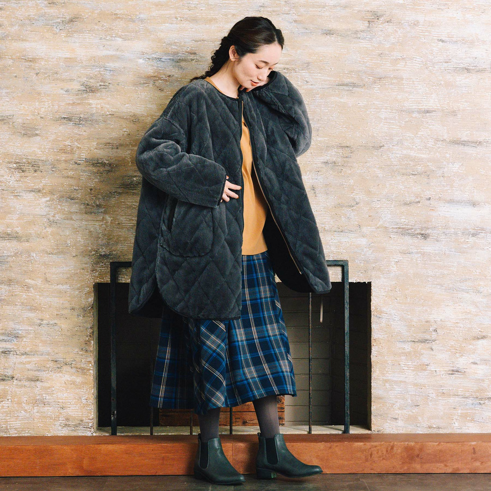 21号(6L~) 両面起毛チェックスカート3