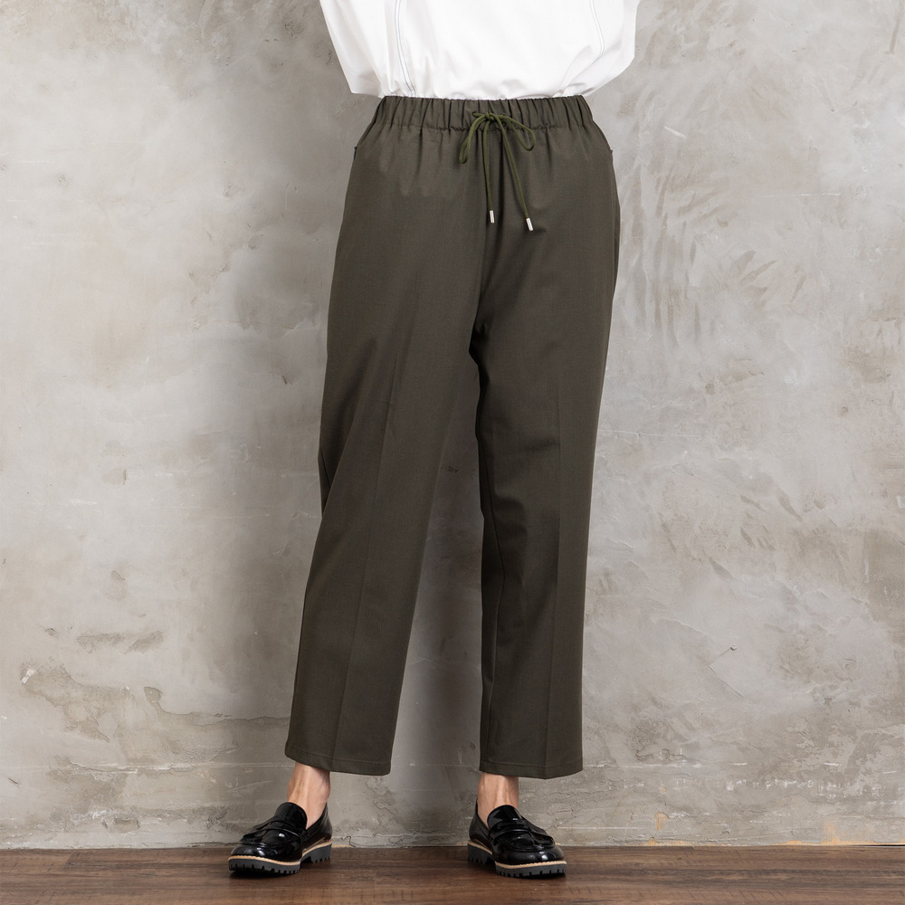 21号(6L~) トロピカルウールセンタープレステーパードパンツ12