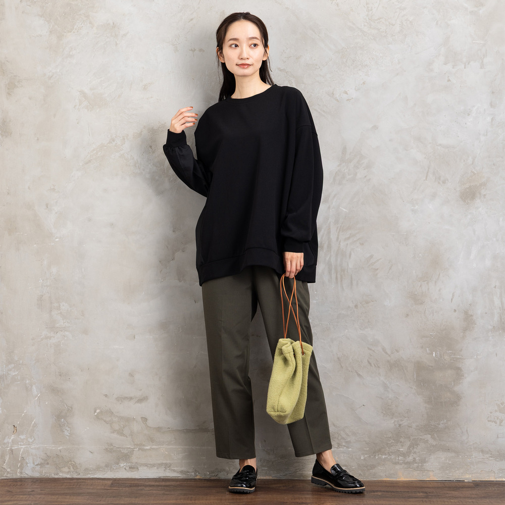 21号(6L~) トロピカルウールセンタープレステーパードパンツ8