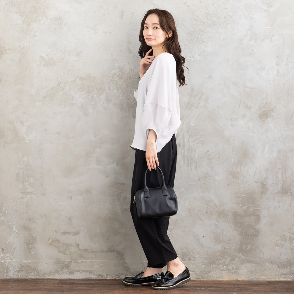 21号(6L~) ダブルバックサテンブラウス5