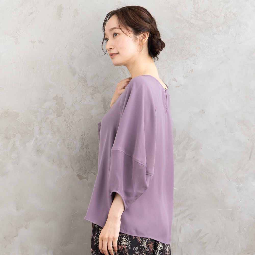 21号(6L~) ダブルバックサテンブラウス8