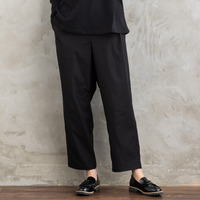 21号(6L～) 【撥水・COOL】ストレートタックパンツ