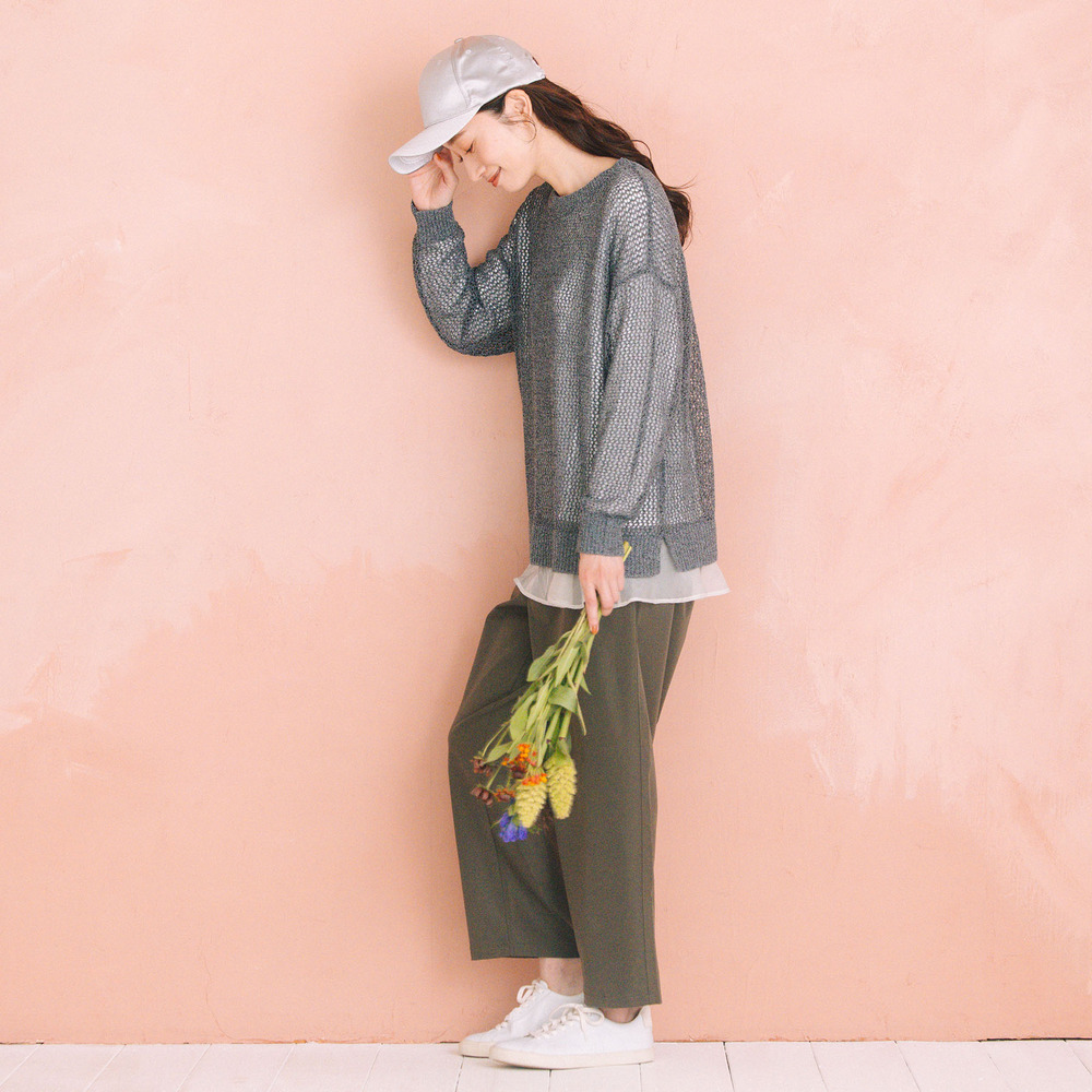 21号(6L~) 【撥水・COOL】ストレートタックパンツ4