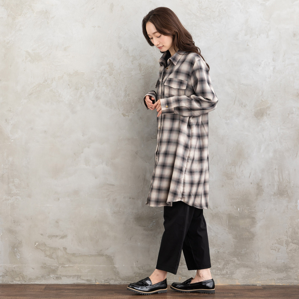 21号(6L~) 【撥水・COOL】ストレートタックパンツ7