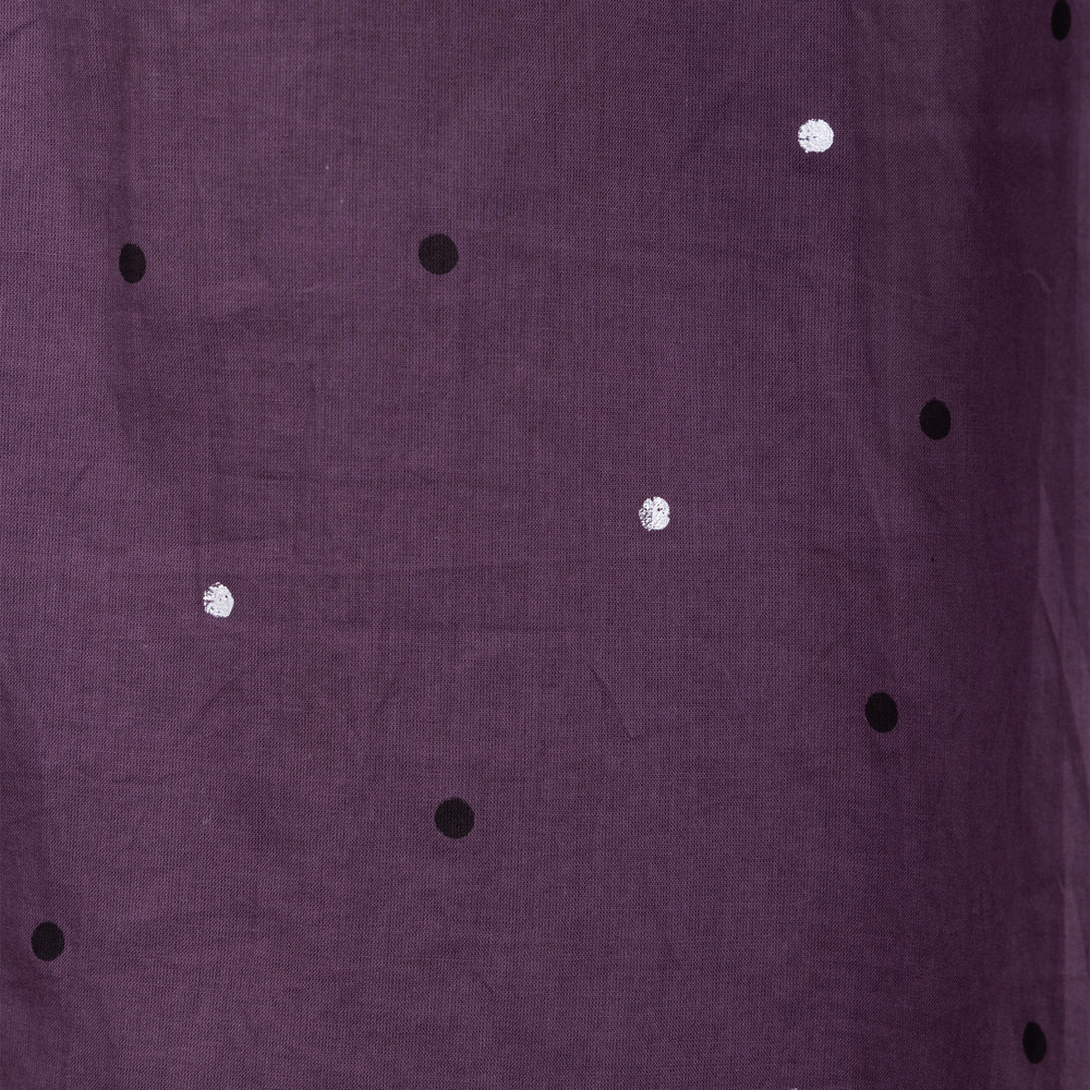 21号(6L~) ホイルドットプリントキーネックワンピース17