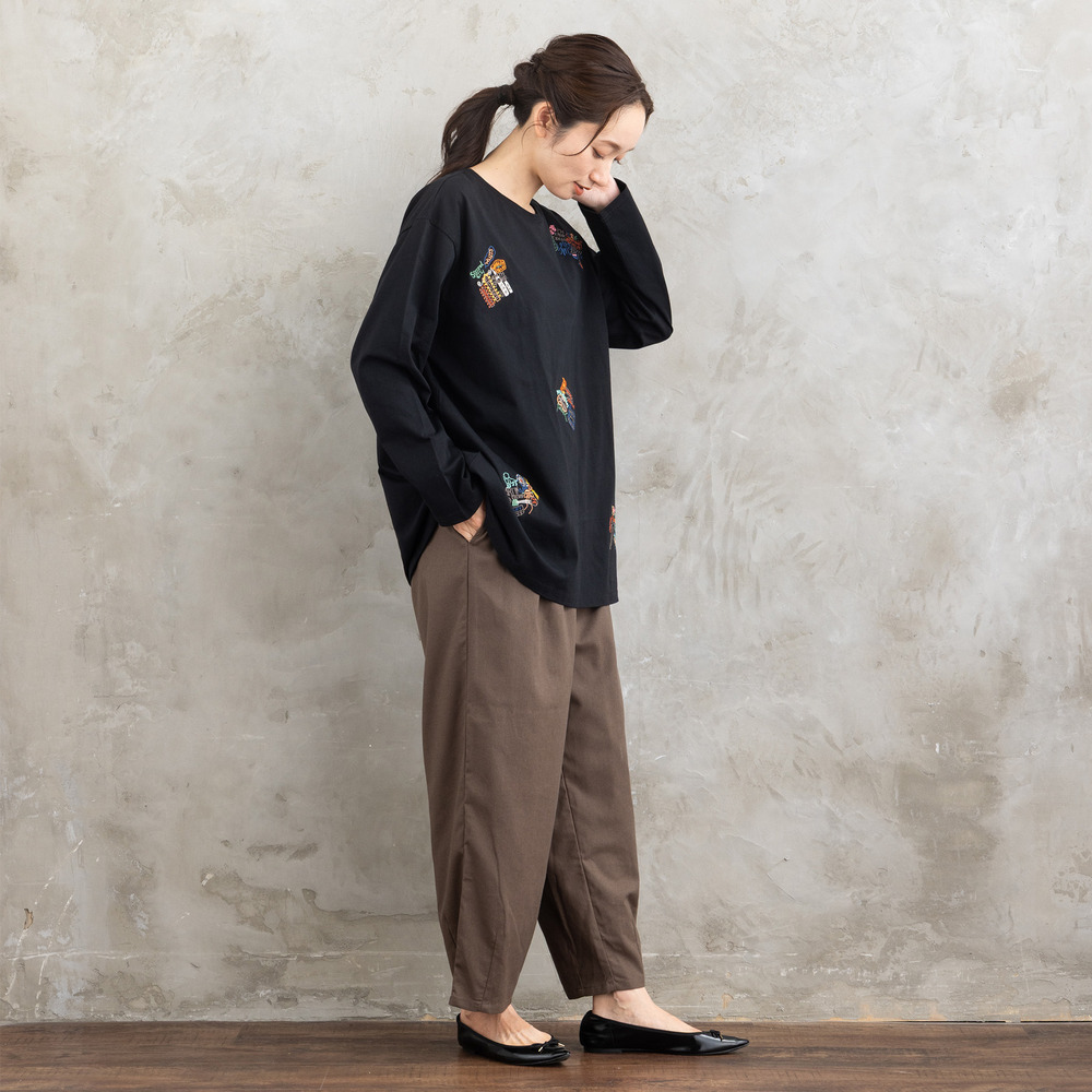 21号(6L~) シカゴワッペンエンブロイダリーロンT12