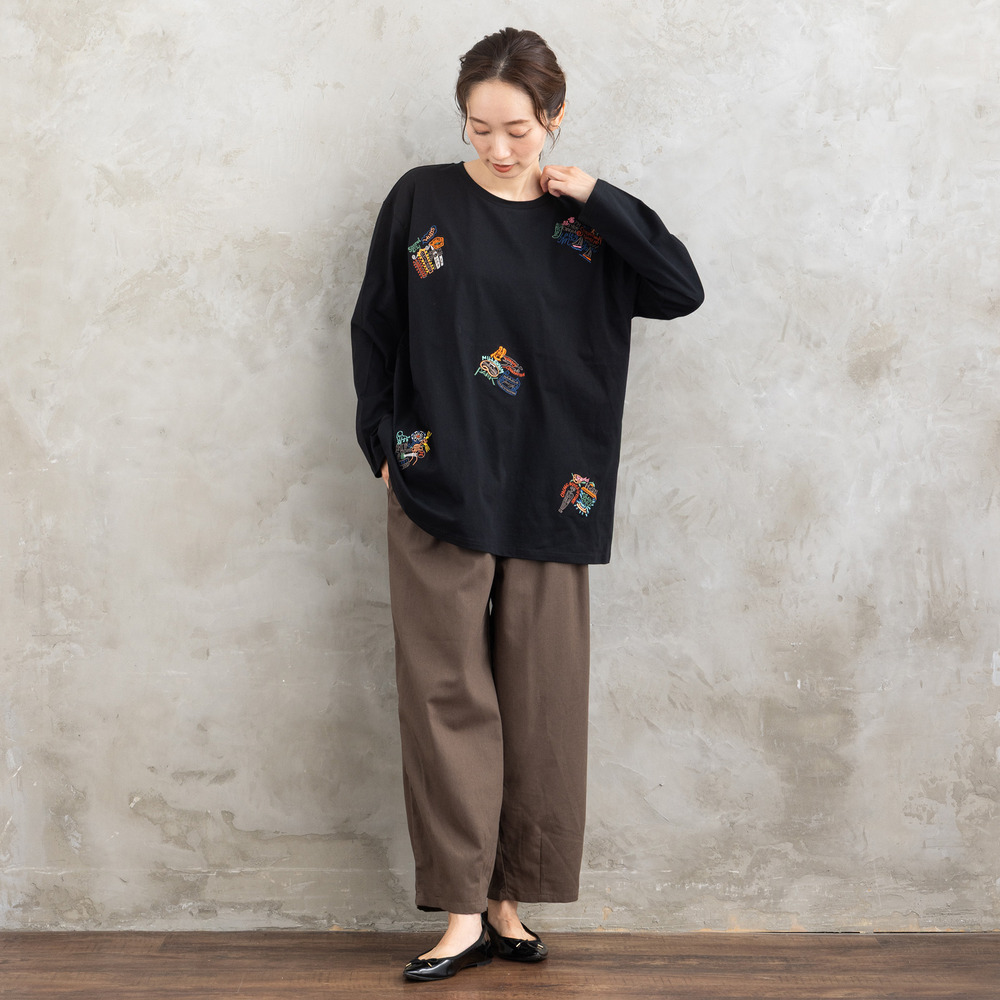 21号(6L~) シカゴワッペンエンブロイダリーロンT13