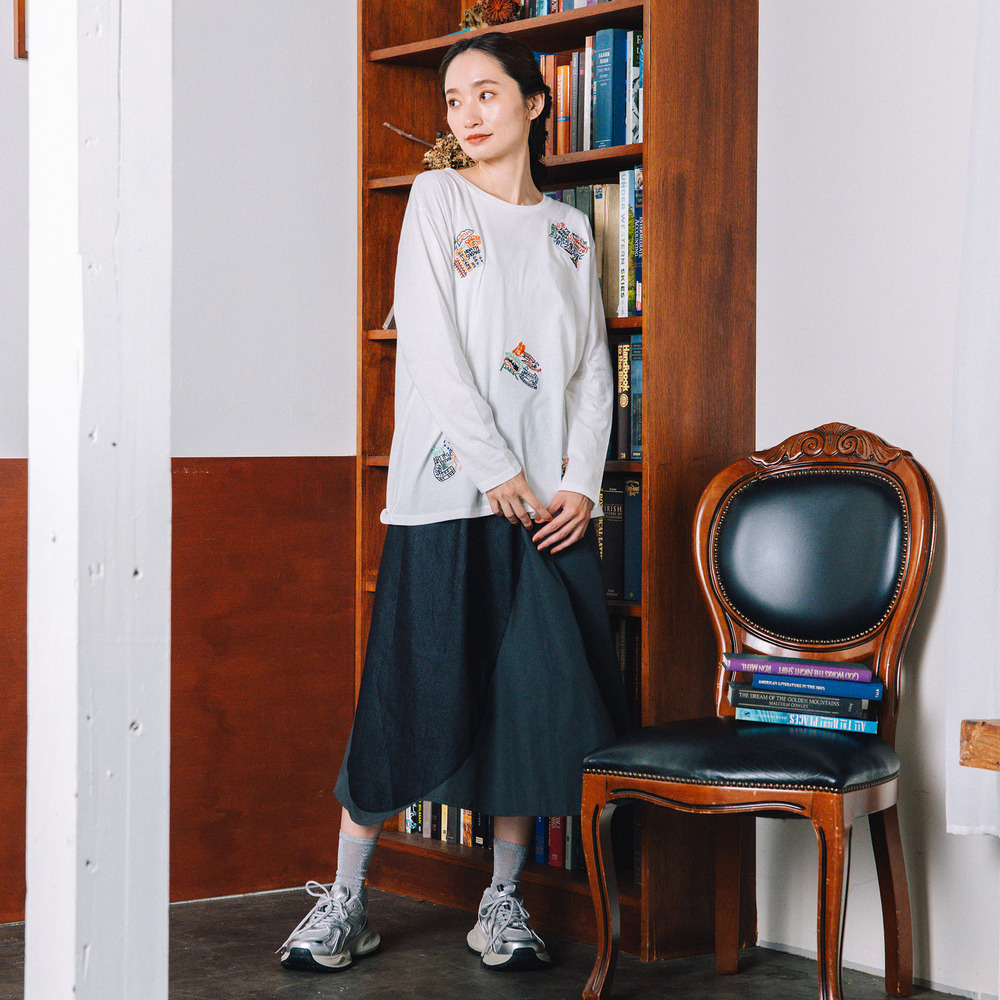 21号(6L~) シカゴワッペンエンブロイダリーロンT5