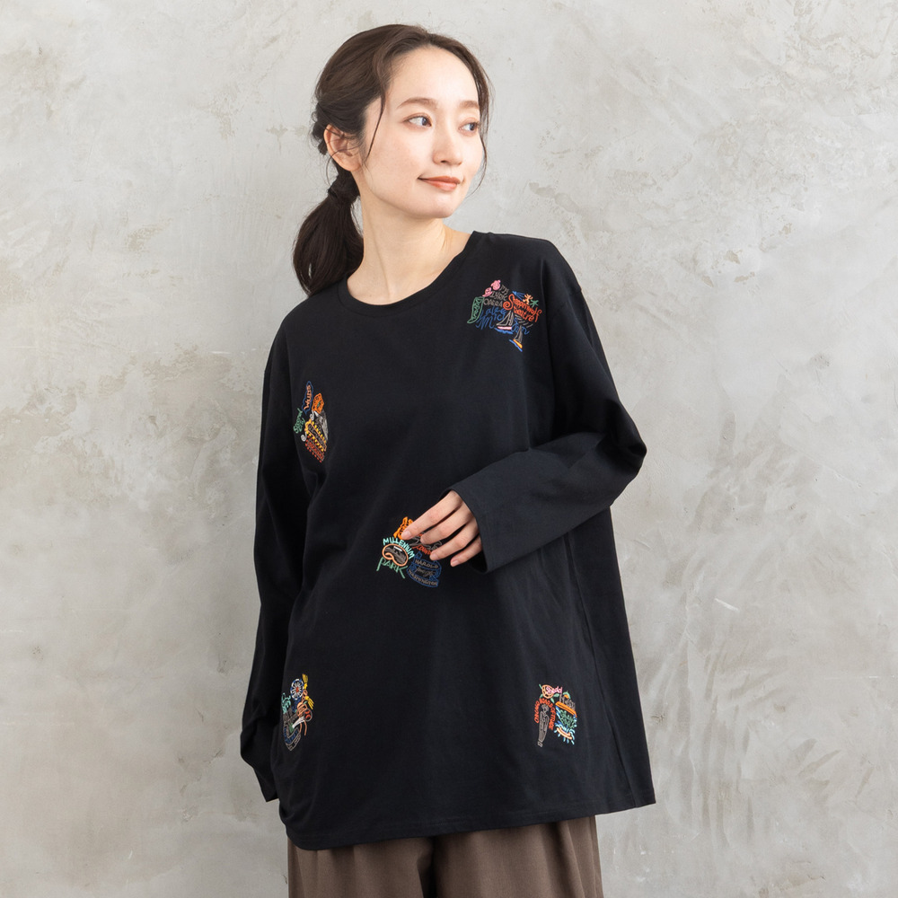 21号(6L~) シカゴワッペンエンブロイダリーロンT1