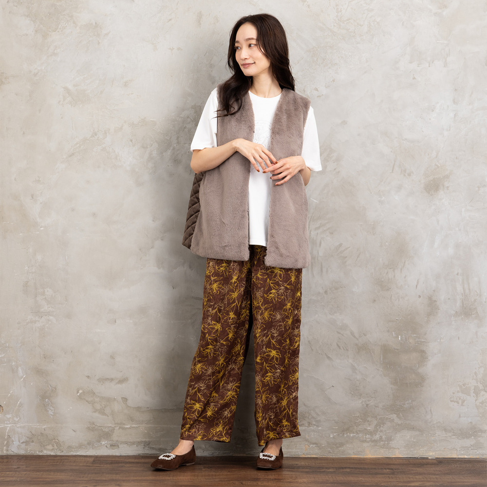 21号(6L~) フラワーエンブレム刺繍Tシャツ15