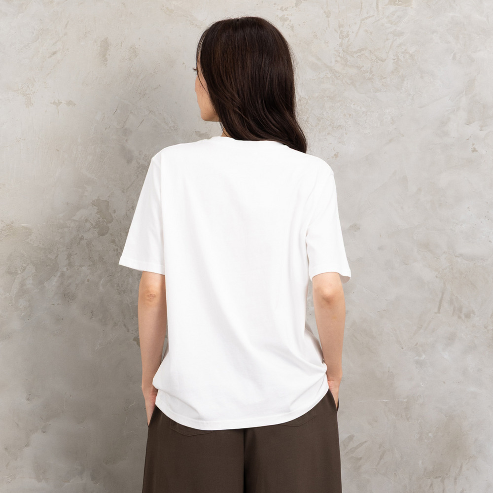 21号(6L~) フラワーエンブレム刺繍Tシャツ18