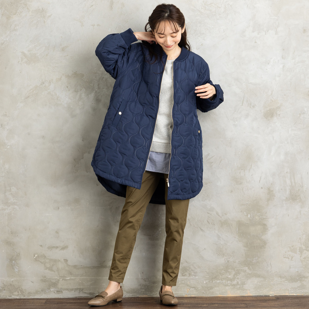 21号(6L~) コットンストレッチテーパードパンツ10