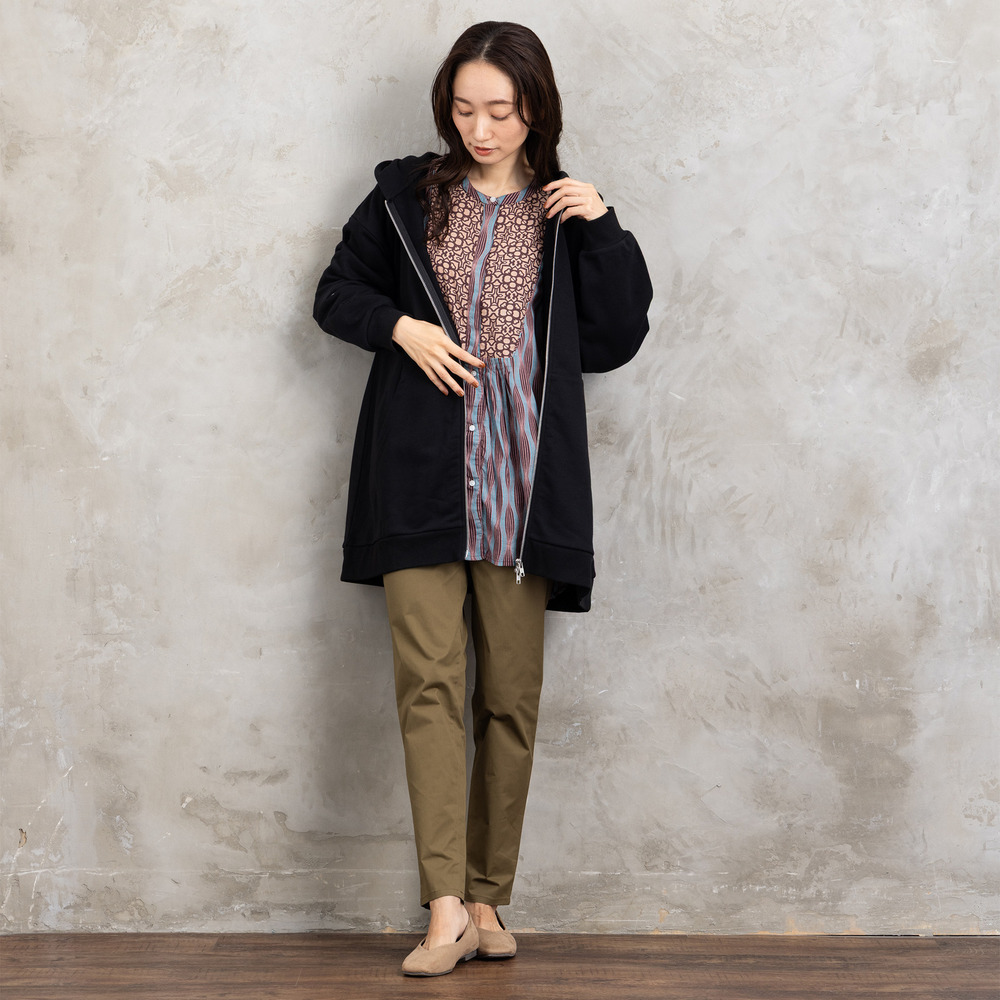 21号(6L~) コットンストレッチテーパードパンツ12