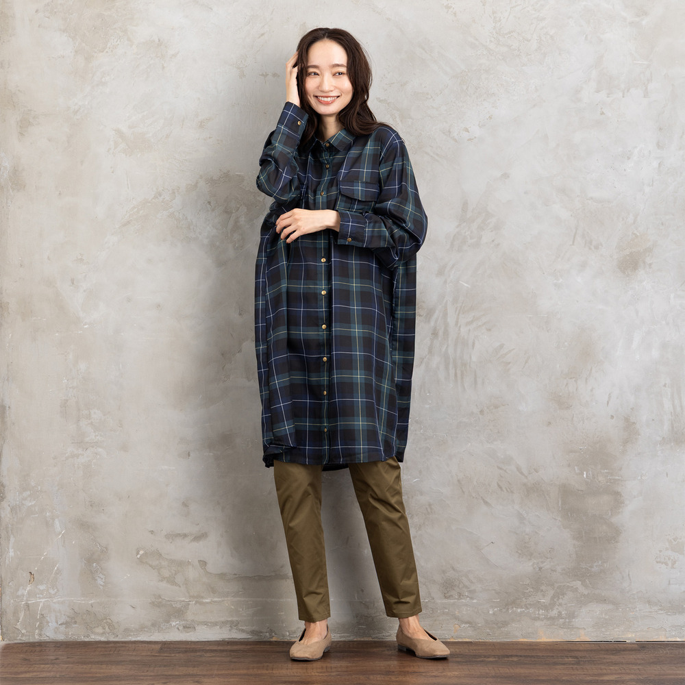 21号(6L~) コットンストレッチテーパードパンツ16