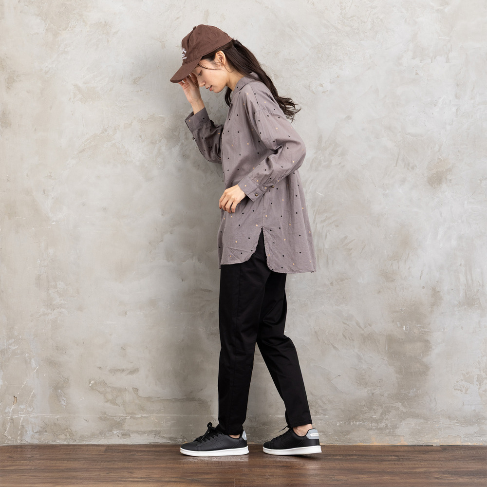 21号(6L~) コットンストレッチテーパードパンツ20