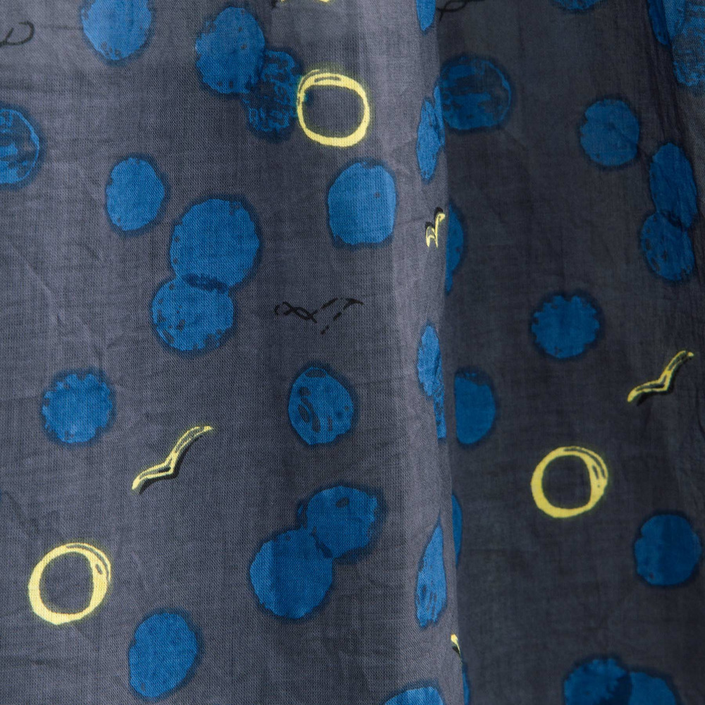 21号(6L~) カモメ×水彩ドットプリント2wayブラウス17