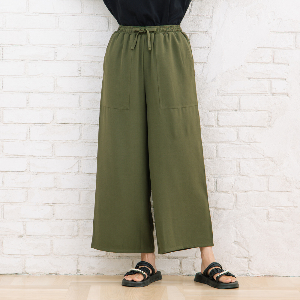 21号(6L~) 【COOL・UV・防シワ】スムースジョーゼットパンツ10