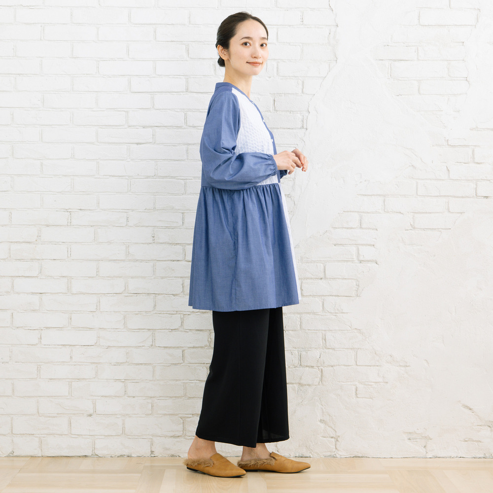 21号(6L~) 【COOL・UV・防シワ】スムースジョーゼットパンツ18