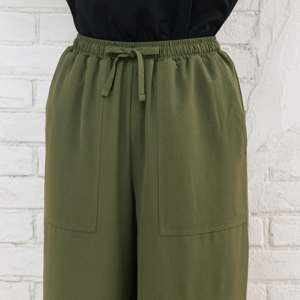 21号(6L~) 【COOL・UV・防シワ】スムースジョーゼットパンツ25