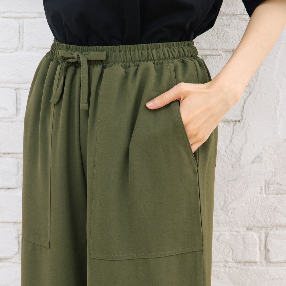 21号(6L~) 【COOL・UV・防シワ】スムースジョーゼットパンツ26