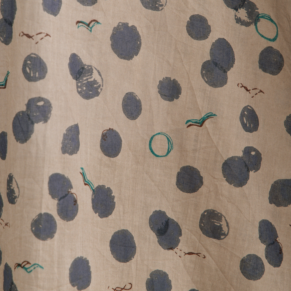 21号(6L~) カモメ×水彩ドットプリントチュニック16