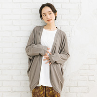 21号(6L～) 【接触冷感】ドルマンゆるカーディガン