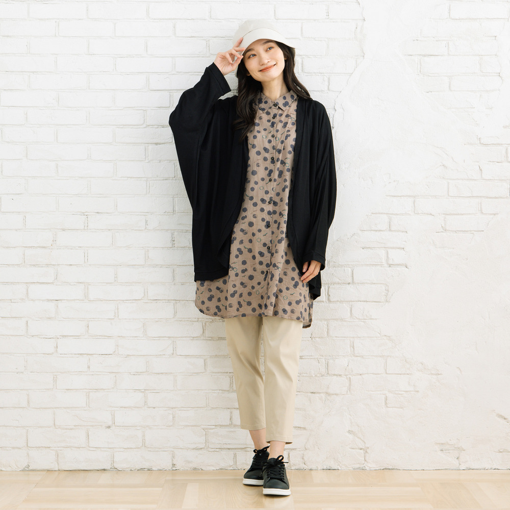 21号(6L~) 【接触冷感】ドルマンゆるカーディガン2