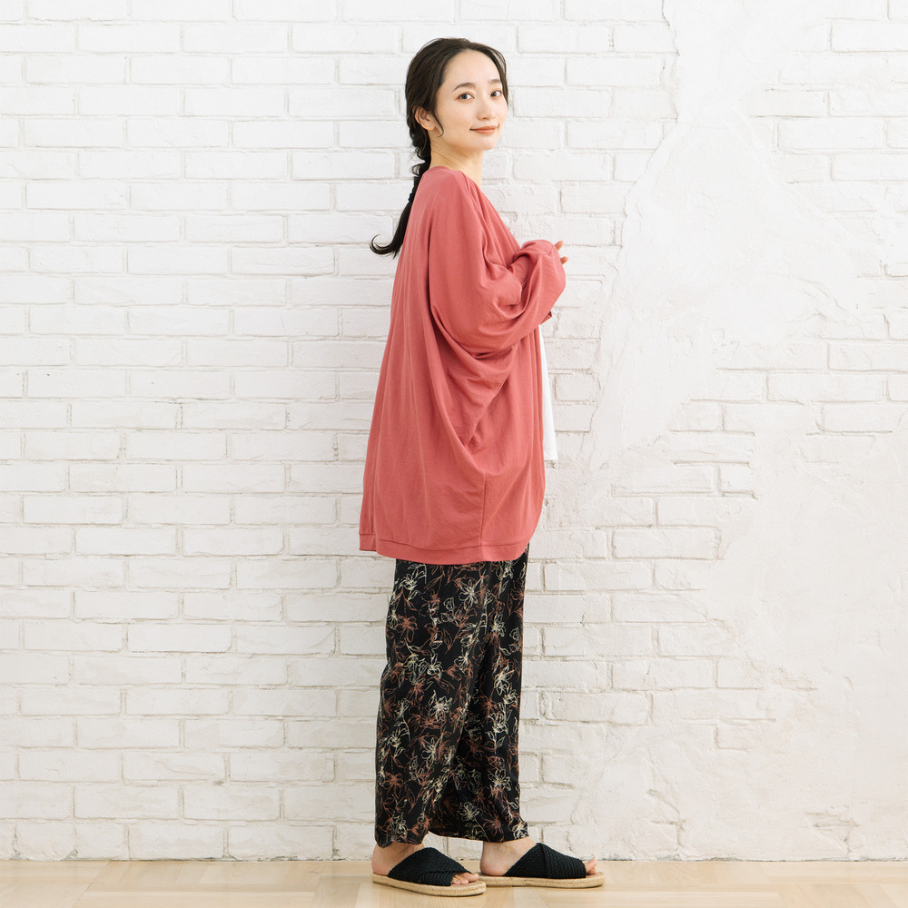 21号(6L~) 【接触冷感】ドルマンゆるカーディガン5